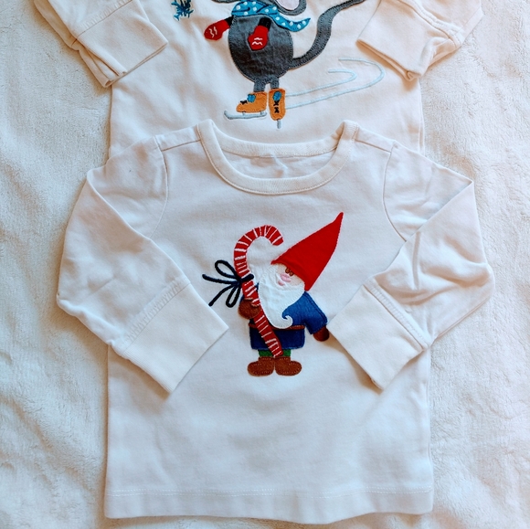 Hanna Andersson 2 cotton tees - Picture 2 of 2